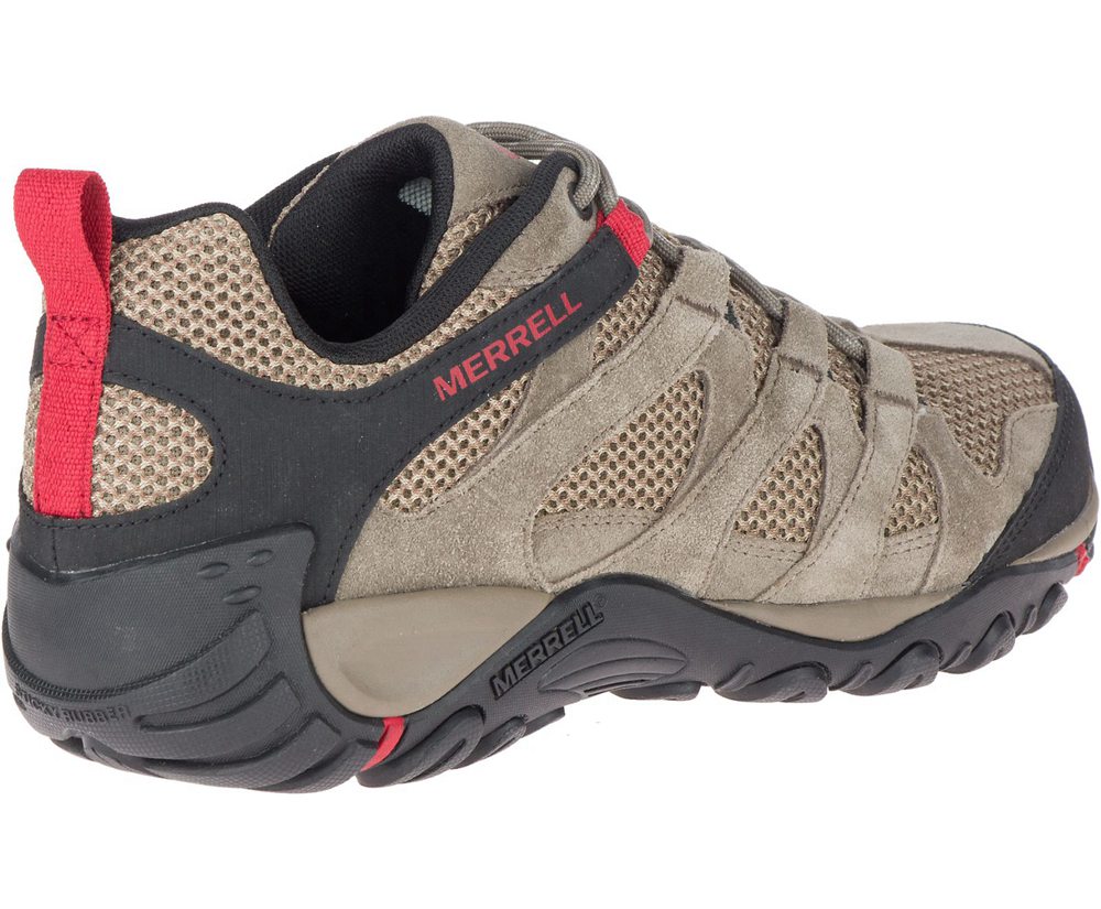 Buty Trekkingowe Merrell Męskie Brązowe - Alverstone - 613742-OFU